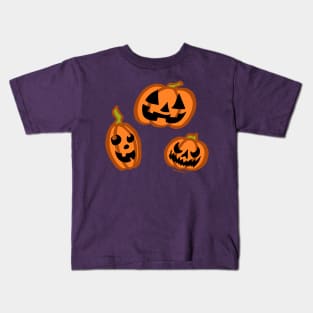 Jack-o-Lanterns Galore! Kids T-Shirt